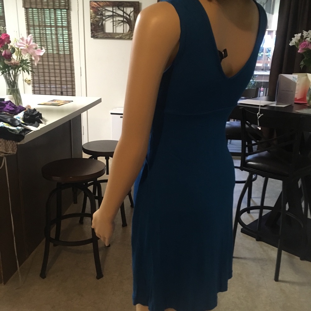 Banana Republic Summer Blue Dress - Picture 3 of 3